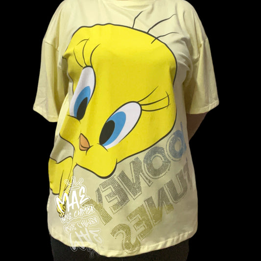 Blusón oversize Piolin amarillo