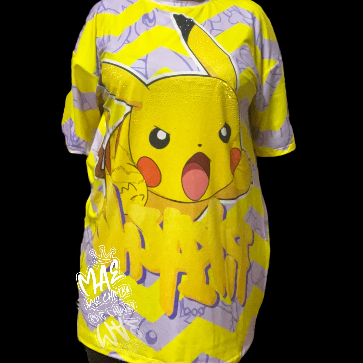 Blusón oversize Pikachu