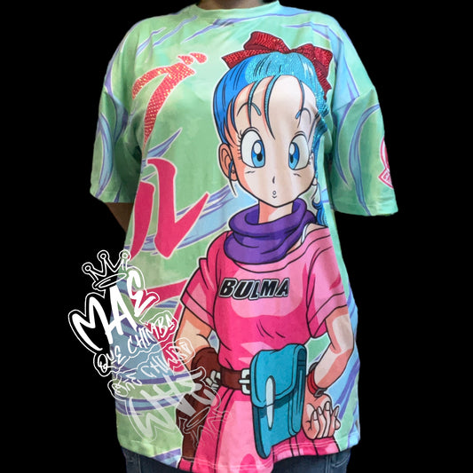 Bluson Bulma Verde Oversize