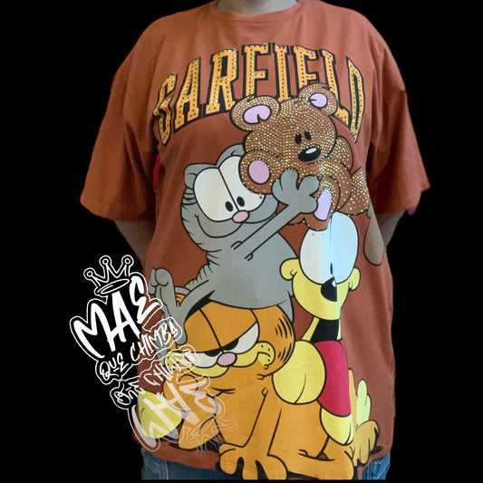 Bluson oversize Garfield osito y Oddie cafe