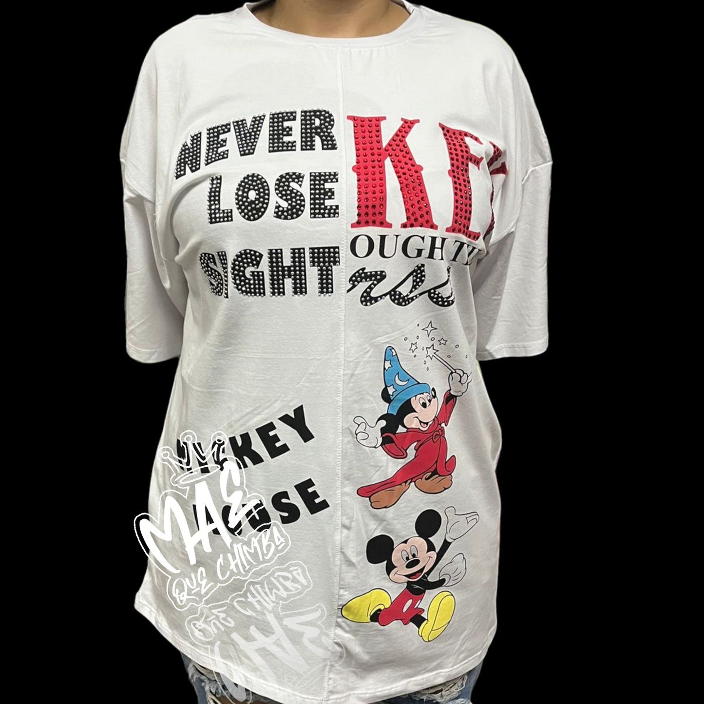 Bluson Mickey varita magica oversize