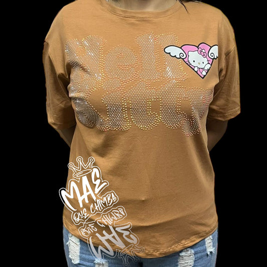 Blusa corte M/L kitty angelita