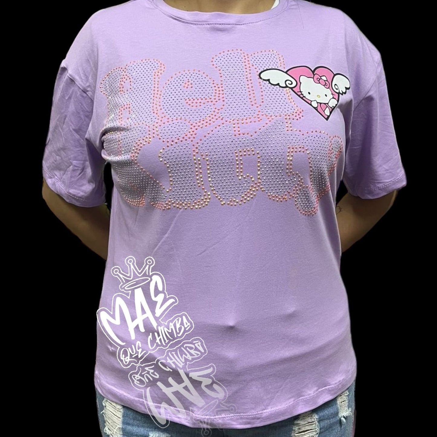 Blusa corte M/L kitty angelita